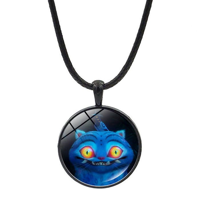Wholesale Cartoon Anime Pendant Jewelry Sweater Chain Necklace