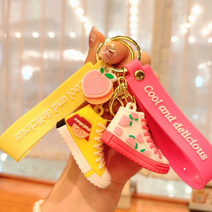 Wholesale Creative PVC Sneaker Keychain JDC-KC-ShuoT027