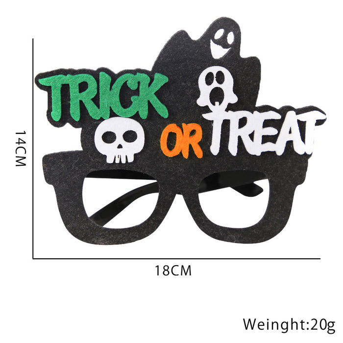 Wholesale Glasses Funny Photo Props Ghost Festival Party Decoration Supplies  Cartoon Plastic Glasses