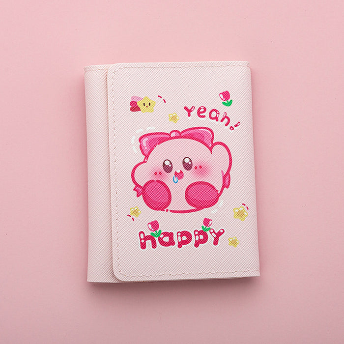 Wholesale Anime Cartoon PU Tri-fold Wallet with Multiple Card Slots Unisex Resale Ready