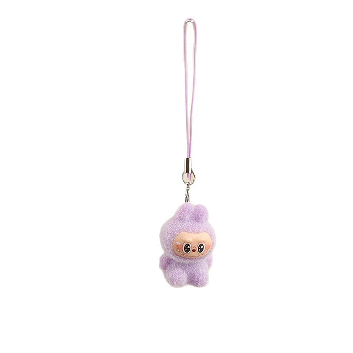 Wholesale Flocked Doll Keychain