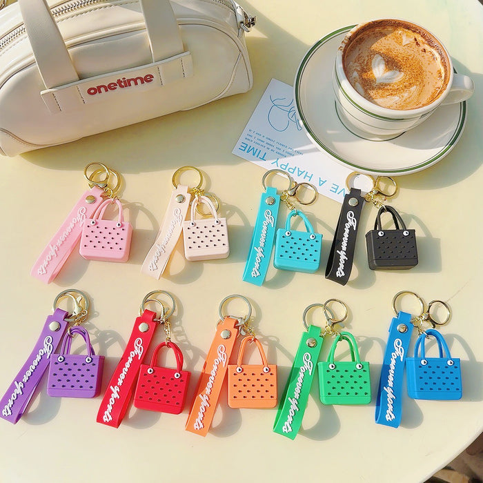 Wholesale Beach Bag Keychain JDC-KC-WC010