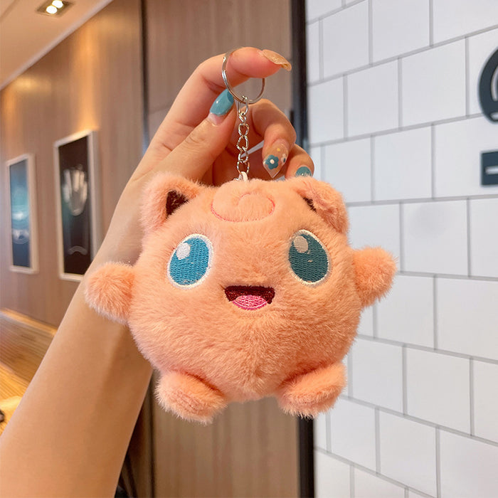 Wholesale Cartoon Anime Style Plush Keychain Dolls Cute Monster Pendant