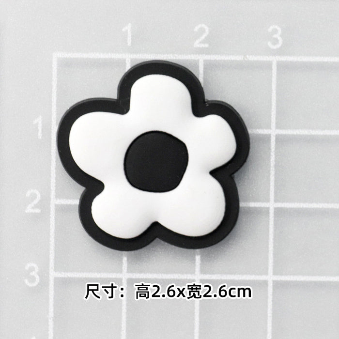 Wholesale 10pcs Soft rubber briquette elf silicone patch slippers buckle headset phone case airbag bracket refrigerator sticker accessories