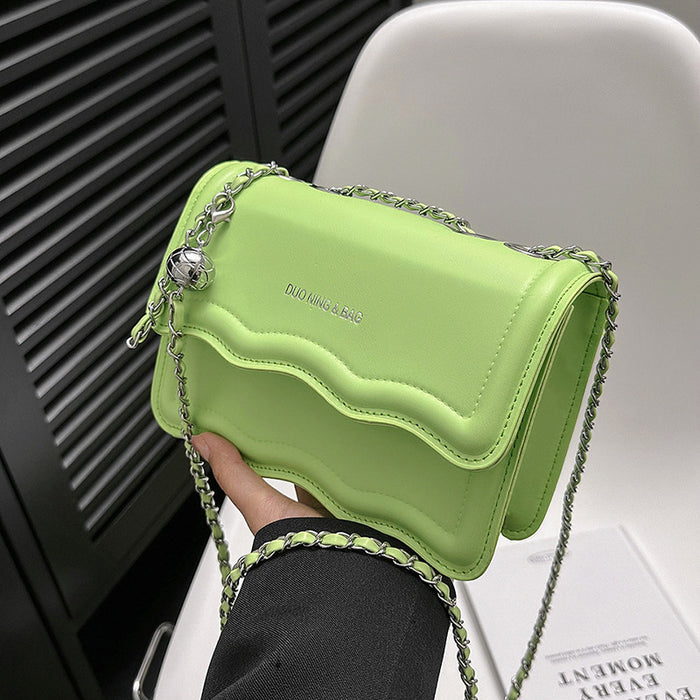 Wholesale Retro simple and fashionable casual chain bag, single shoulder crossbody small square bag