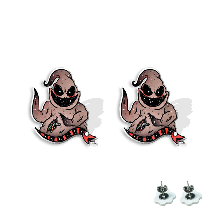 Wholesale  earrings heat shrink earrings acrylic earrings