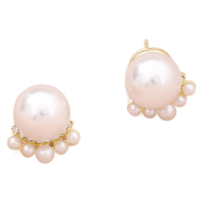 Wholesale cat claw pearl earrings women's niche retro atmosphere