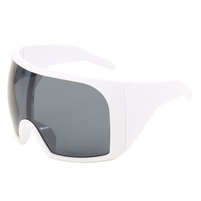 Wholesale Large frame surround sunglasses technology eye protection sunglasses