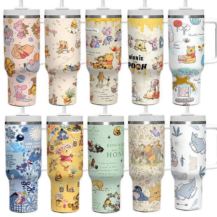 Wholesale  Cartoon Pattern 40oz Stainless Steel  Thermos ice bullies cup