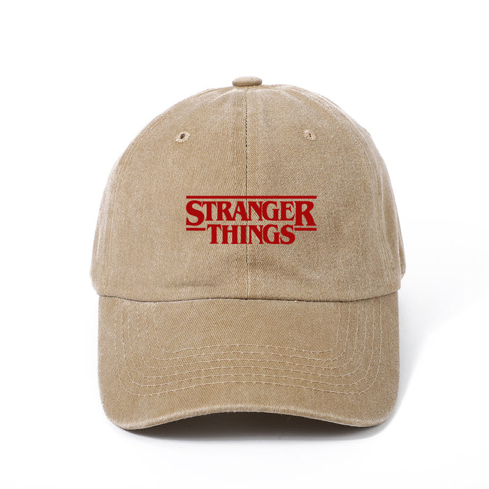 Wholesale Soap opera merchandise: Washable baseball caps for outdoor leisure and sports