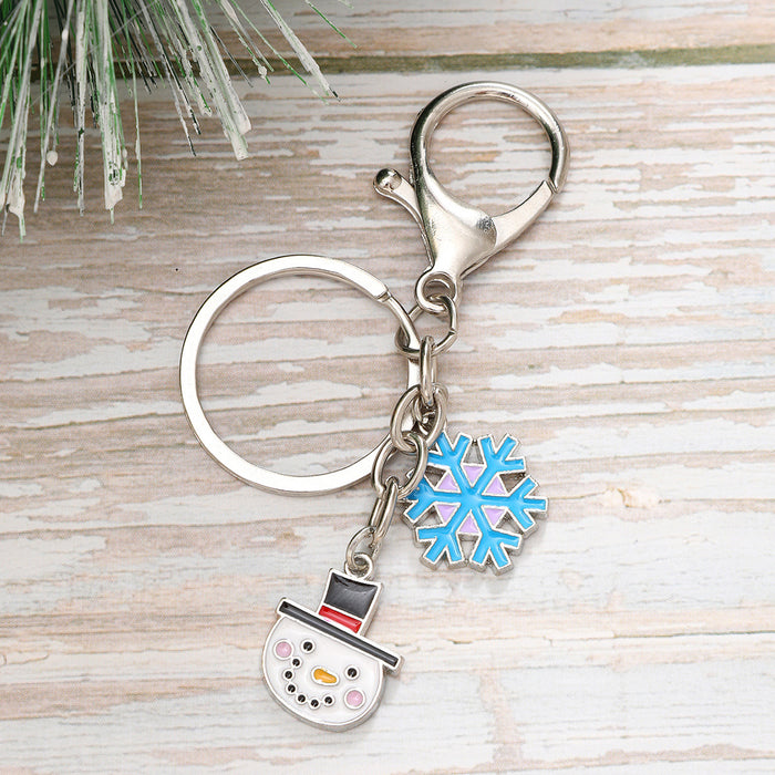 Wholesale Christmas Alloy Keychain JDC-KC-YiTian021