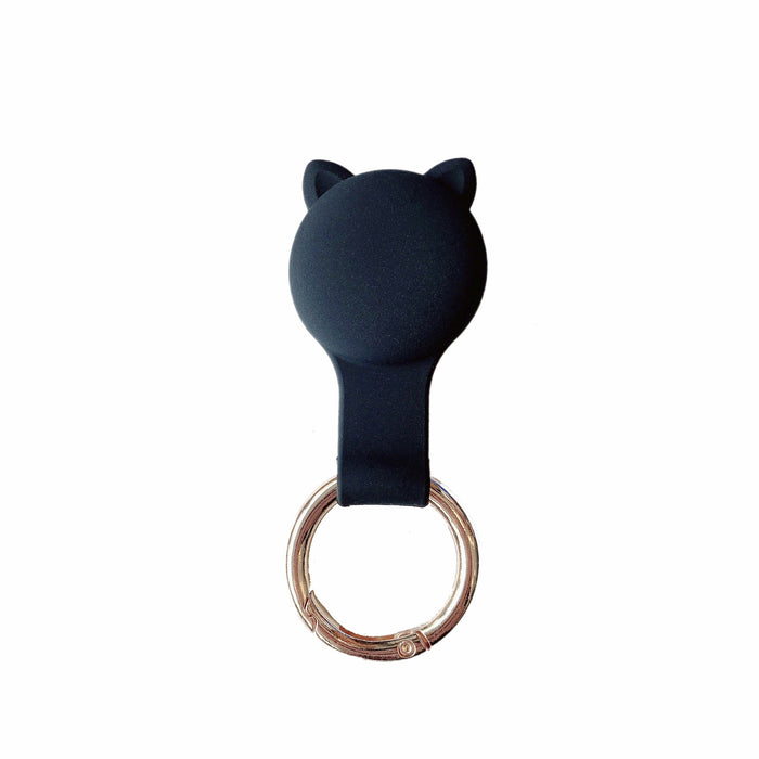 Wholesale PVC Tracking Anti-lost Artifact Soft Bear Ears Protective Cover Keychain JDC-KC-BLT001