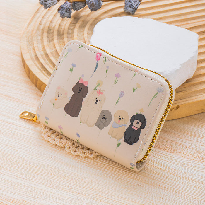 Wholesale  cartoon printing organ card holder coin purse  card holder