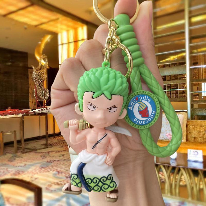 Wholesale Cartoon Doll Silicone Keychain JDC-KC-MingT011