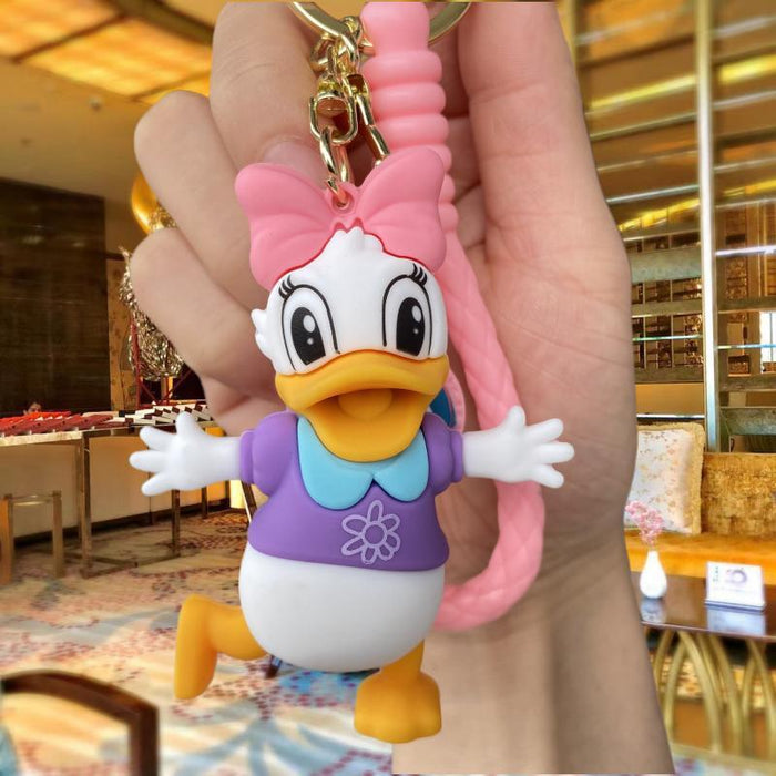 Wholesale Cartoon Doll Silicone Keychain JDC-KC-MingT010