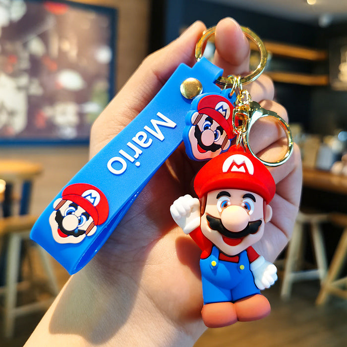 Wholesale Cartoon Doll Silicone Keychain JDC-KC-Tingm224