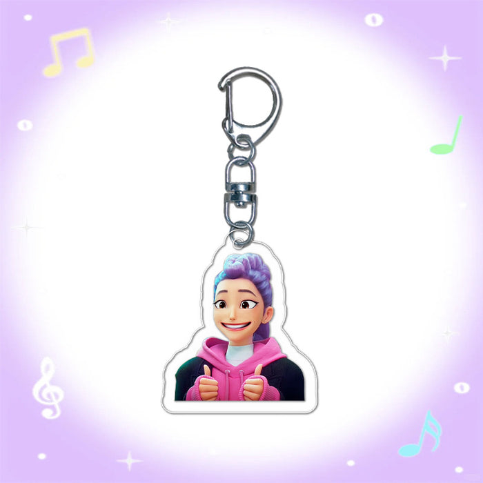 Wholesale Anime Custom Acrylic DIY Keychains