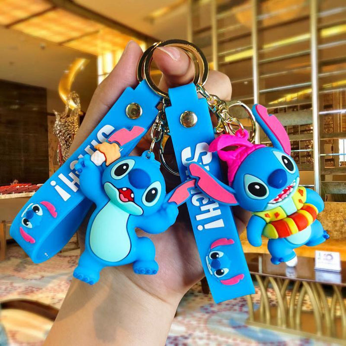 Wholesale Silicone Cartoon Keychain JDC-KC-MingT240