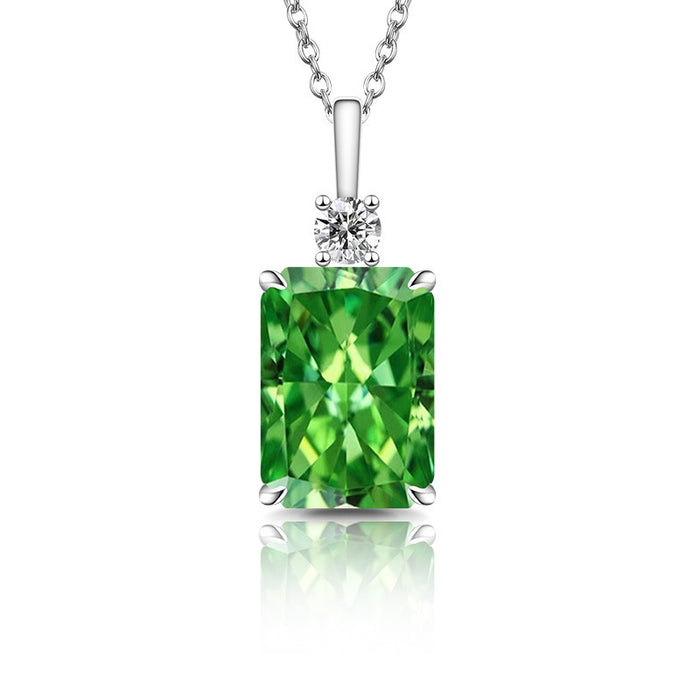Wholesale Copper Perfume Bottle Pendant Necklace Diamond Cut Sparkle Jewelry Accessory for Everyday Wear
