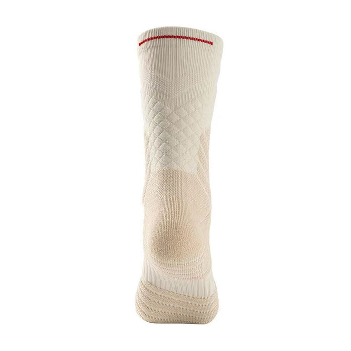 Wholesale Summer professional basketball socks training anti slip running mid tube socks breathable sports sweat absorbing long socks