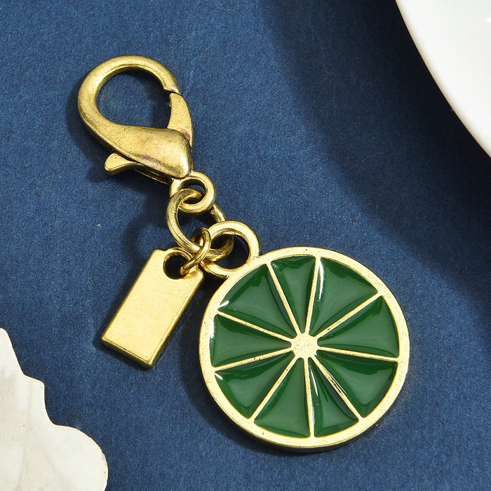 Wholesale Multi Style Dinosaur Clover Heart Animal Gold Alloy Keychain Pendant Fashion Jewelry Accessory