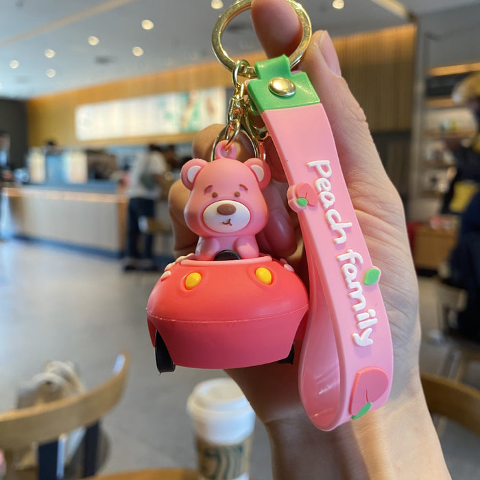 Wholesale Cute 3D Doll Silicone Keychain JDC-KC-MingT138