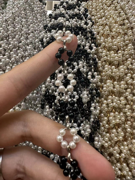 Wholesale pearl necklace Women' s clavicle chain ins style necklace fashion