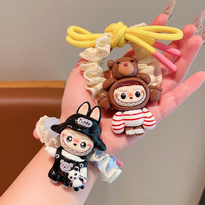 Wholesale Hair Rope for Girls Durable High Elastic Hair Band Rubber Band