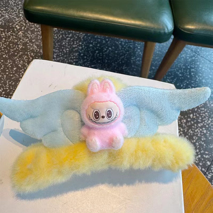 Wholesale Cartoon Cute Plush Clip Little Girl's Hair Shark Clip Hairpin Headwear