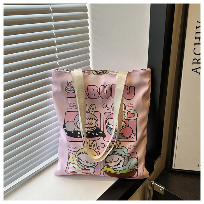 Wholesale Canvas bag, versatile shoulder bag, large capacity commuting tote bag, canvas bag for women