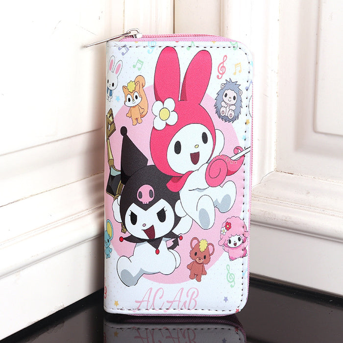 Wholesale cartoon cute children Girl women's long wallet