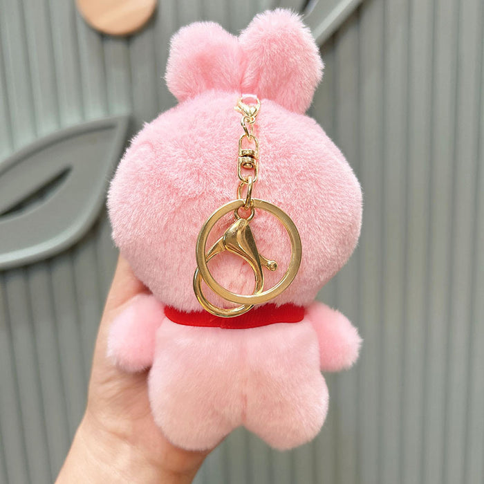 Wholesale Plush Cartoon Cat Doll Keychain JDC-KC-JuJi025