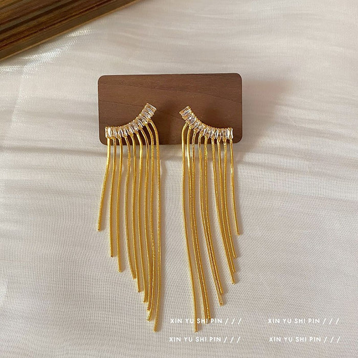 Wholesale   Pearl Tassel Earrings Women's  Earrings