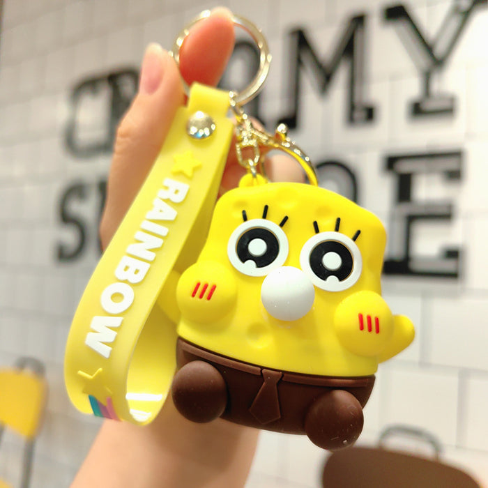 Wholesale PVC Cartoon Doll Keychain JDC-KC-Aile010