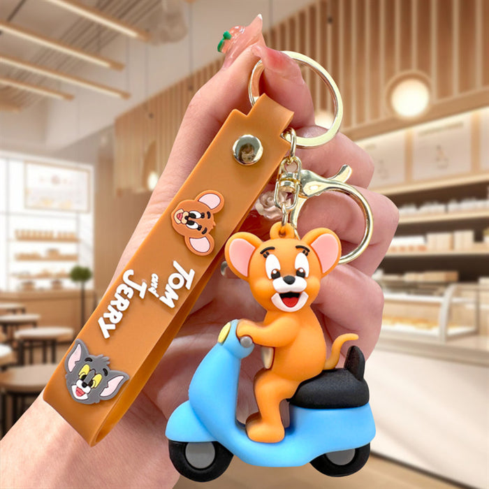 Wholesale PVC Cartoon Doll Keychain JDC-KC-BaoDou011