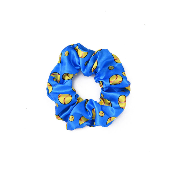 Wholesale Polyester Baseball Polka Dot Hair Tie JDC-HS-Shil005