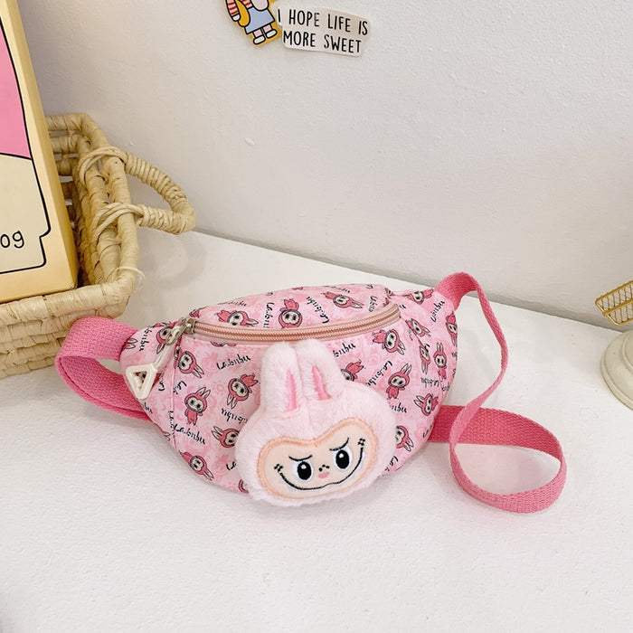 Wholesale New Fabric Children's Cartoon Chest Bag Cute Boys and Girls Baby Three-dimensional Shoulder Bag Kindergarten Lightweight Crossbody Bag JDC-SD-TMS006