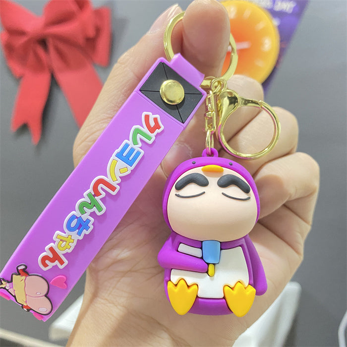 Wholesale PVC Cute Cartoon Doll Keychain JDC-KC-WuYi065