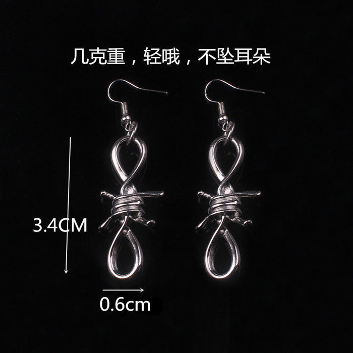 Wholesale Thorn necklace collarbone chain hoodie T-shirt chain accessory