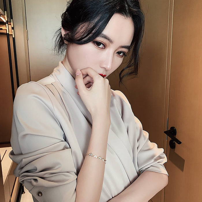 Wholesale Temperament Love Heart Bracelet Bracelet for Women