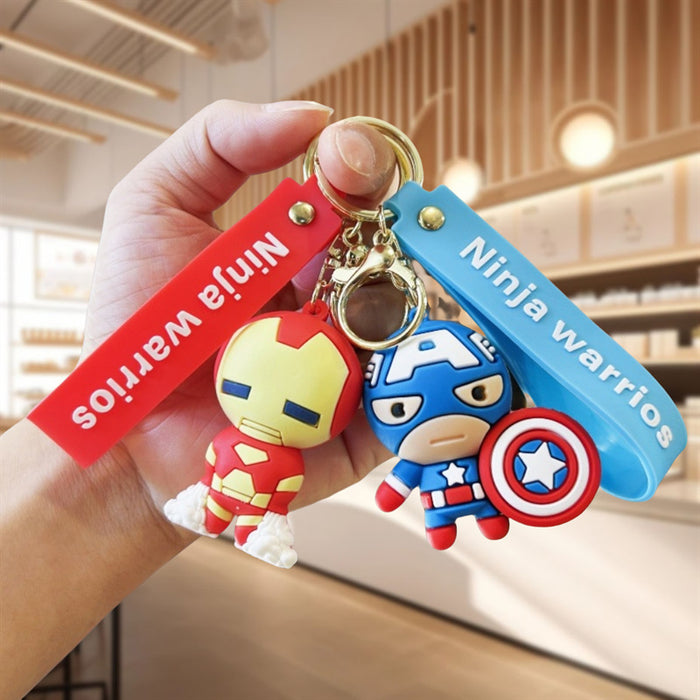 Wholesale PVC Cartoon Doll Keychain JDC-KC-BaoDou015