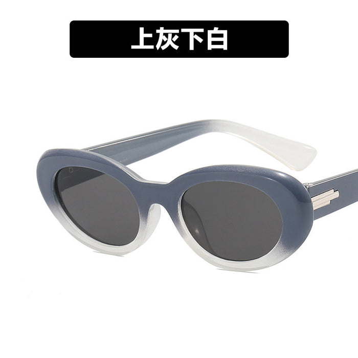 Wholesale Retro oval sunglasses, high-end sunglasses, sun protection and UV protection