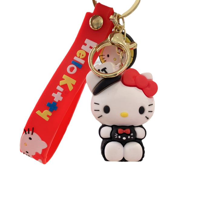 Wholesale cute keychain Cartoon Doll pendant car keychain