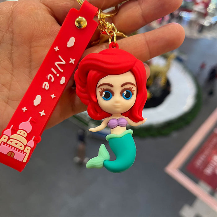 Wholesale PVC Cartoon Doll Keychain JDC-KC-XingS014