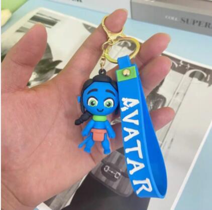 Wholesale Cartoon Doll Silicone Keychain JDC-KC-HongSheng009