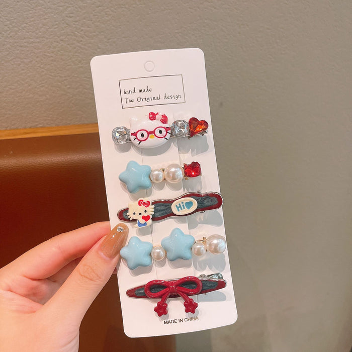 Wholesale Cartoon cat versatile headband