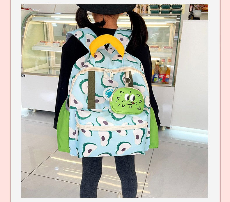 Wholesale Medium and Large small size Kindergarten Backpack Nylon Lightweight Schoolbag Boys' Universal Bag Clove Style Children's Bag