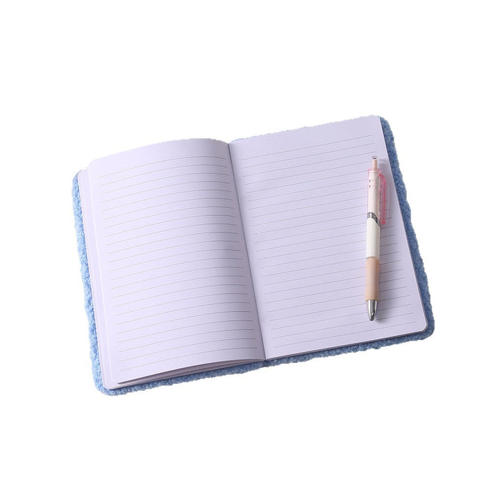 Wholesale New cartoon  plush notebook Creative cute children' s notepad student handbook