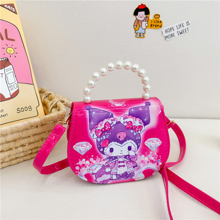 Wholesale Cartoon Merlot Children's Shoulder Bag Kindergarten Matching Bag Going Out Cute Casual Crossbody Bag