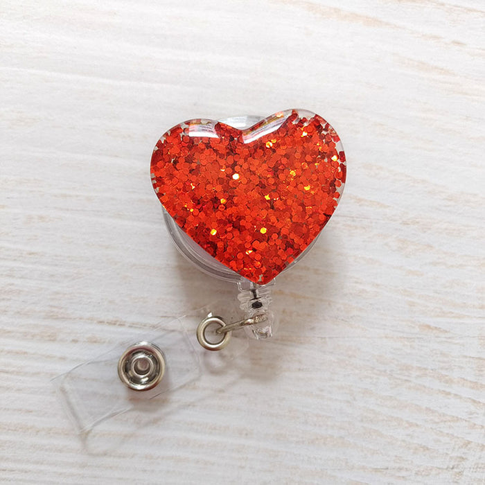 Wholesale Acrylic Love Telescopic Keychain JDC-KC-GuXi008